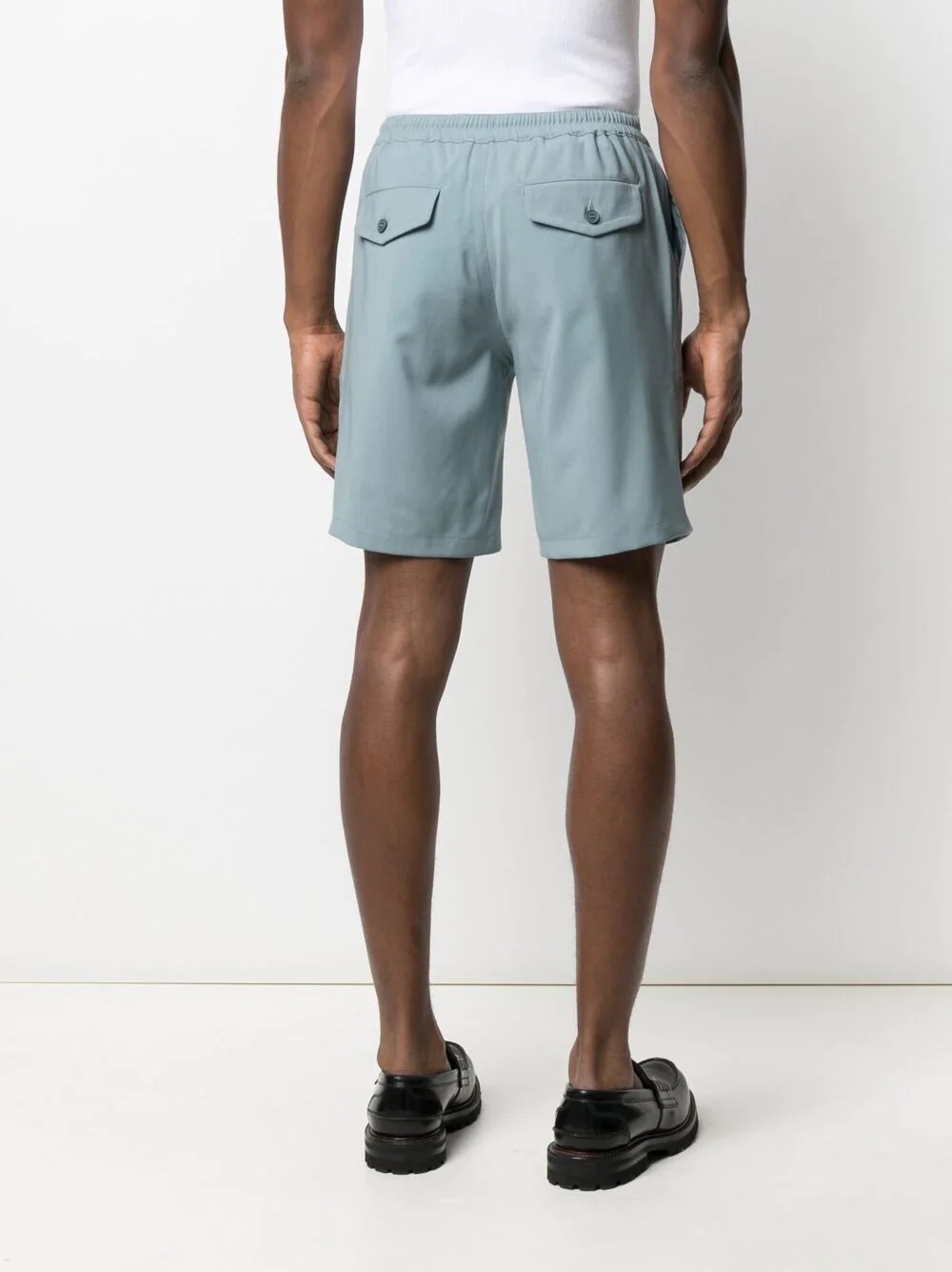 Alpha elasticated-waist deck shorts - 4