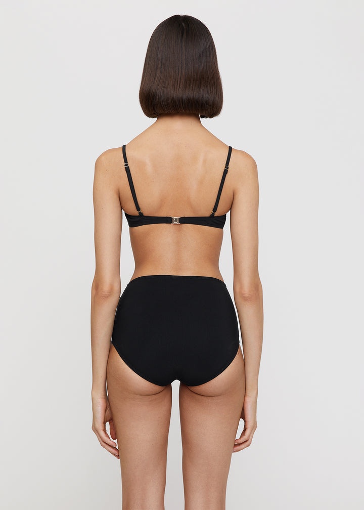 High bikini bottoms black - 4