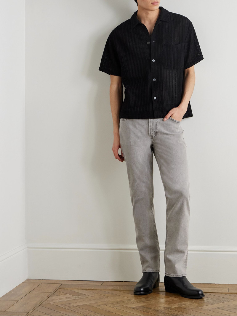 FRAME The Modern Straight-Leg Jeans Gray outlook