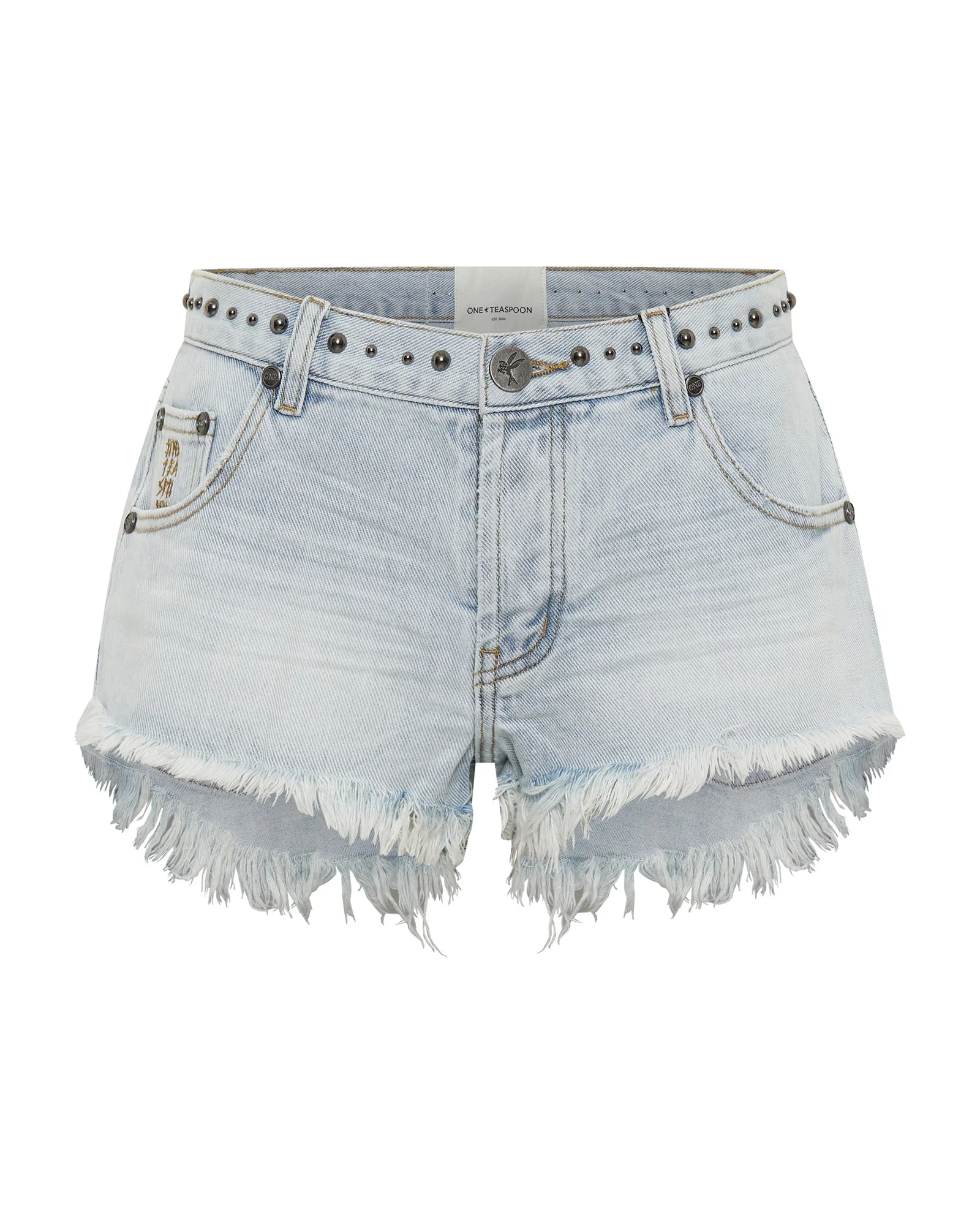 Bonitas Low Waist Denim Shorts - Hustler - 1