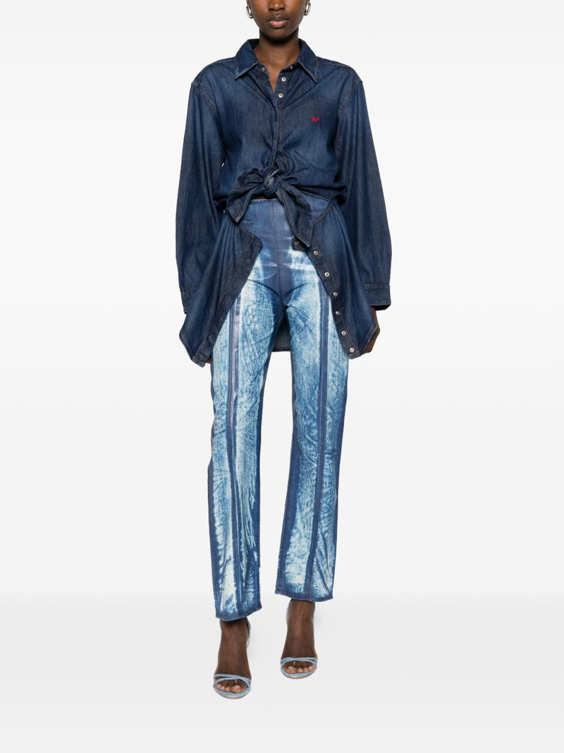 Diesel panelled jeans outlook