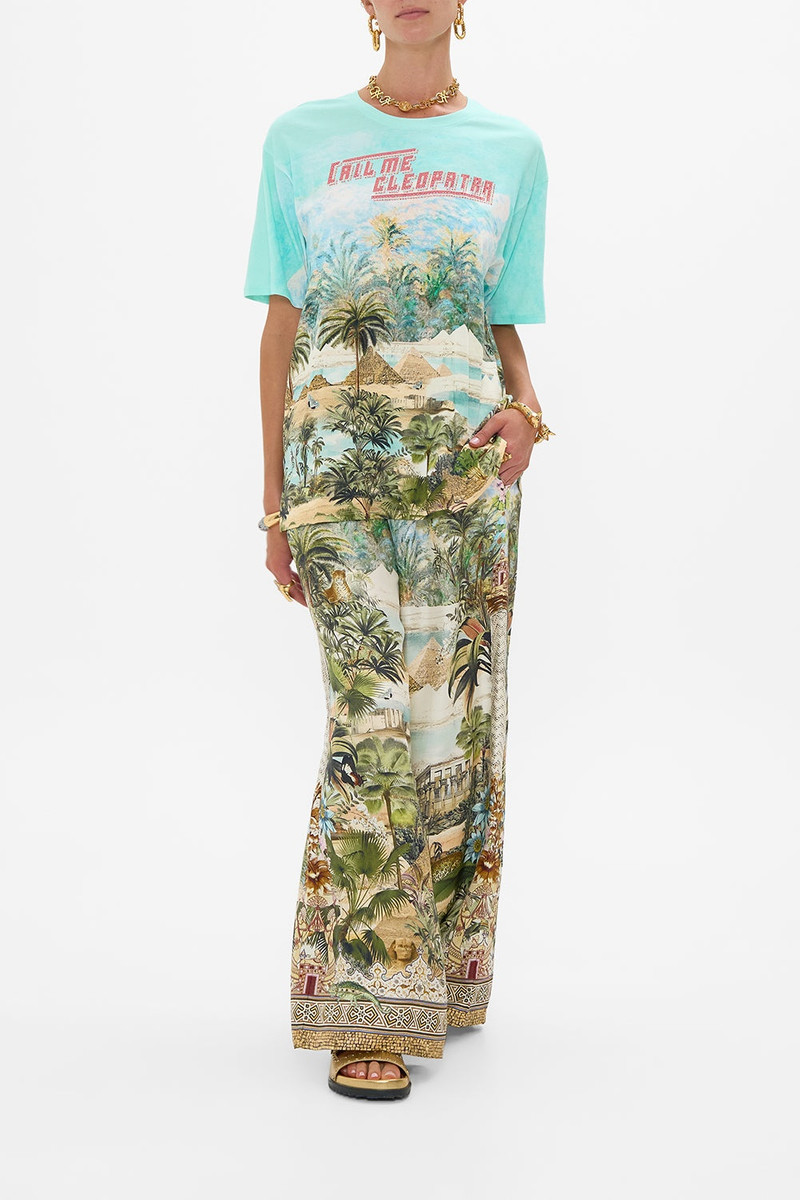 CAMILLA OVERSIZED BAND TEE - MULTI outlook