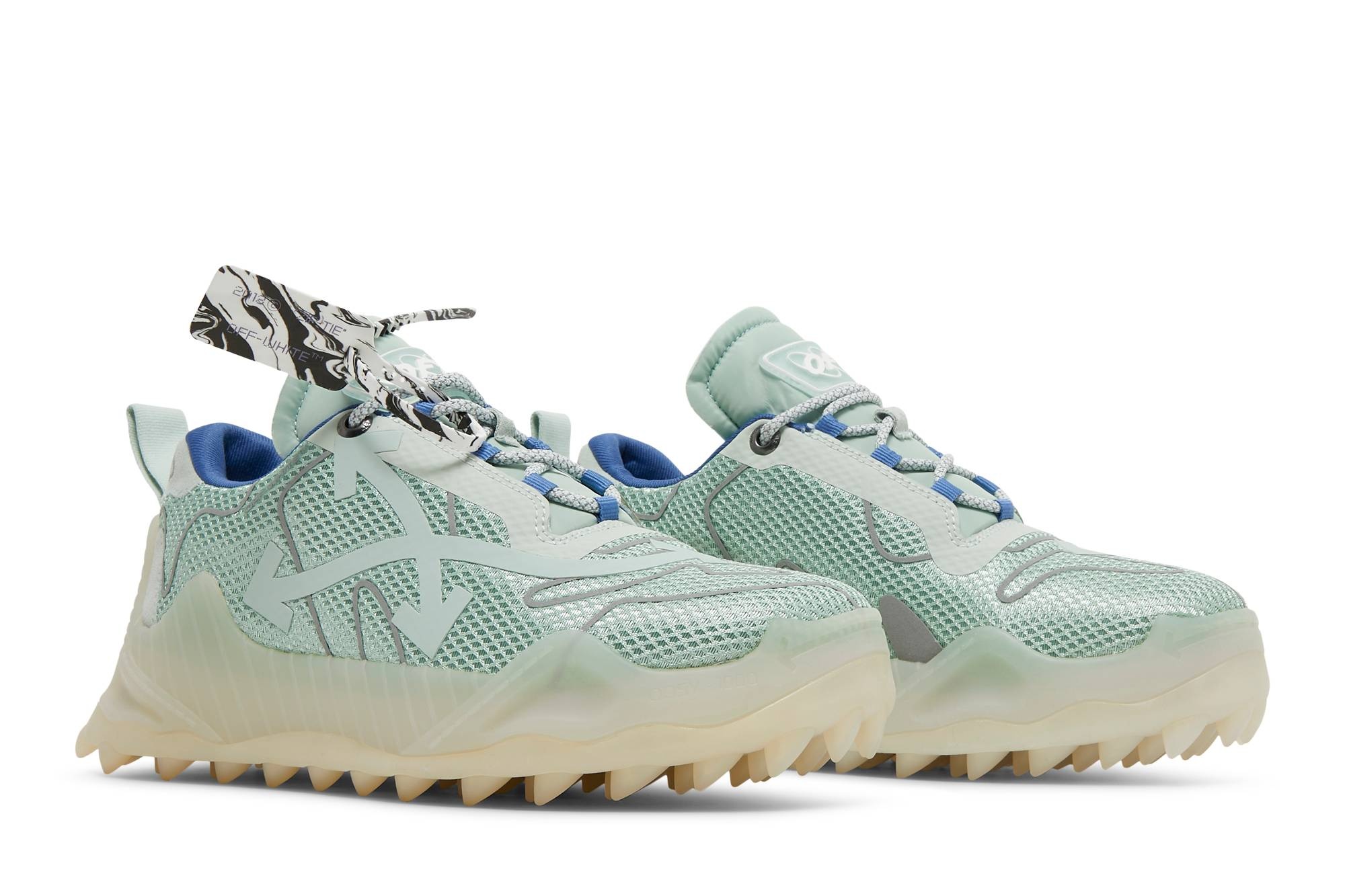 Off-White ODSY-1000 'Transparent Sole - Mint Silver' - 8