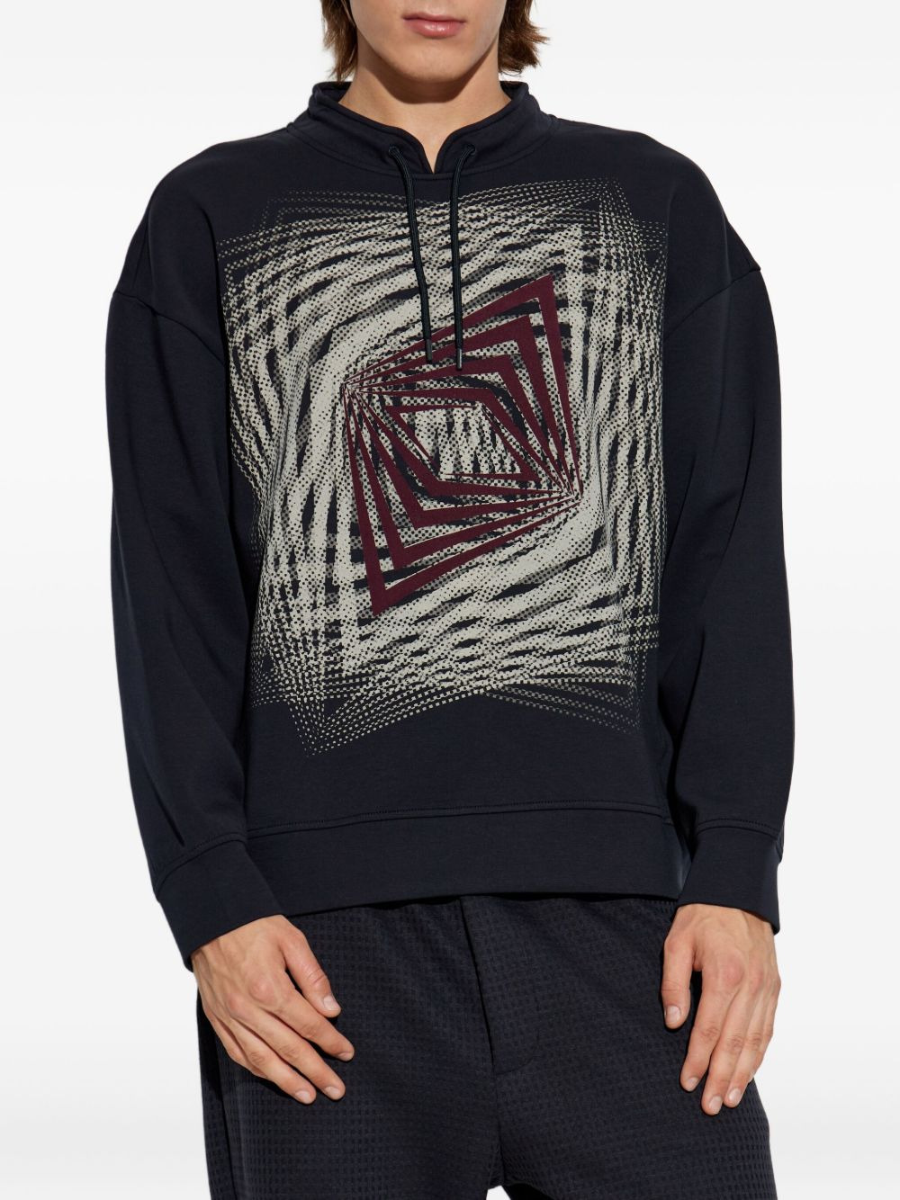 printed sweatshirt - 3