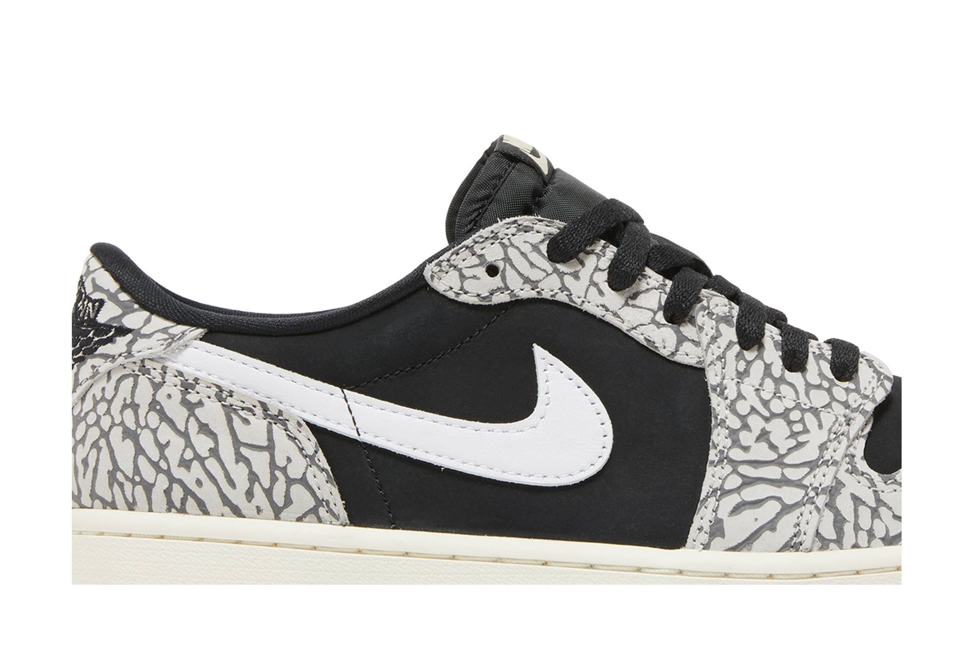 Air Jordan 1 Retro Low OG 'Black Cement' - 2