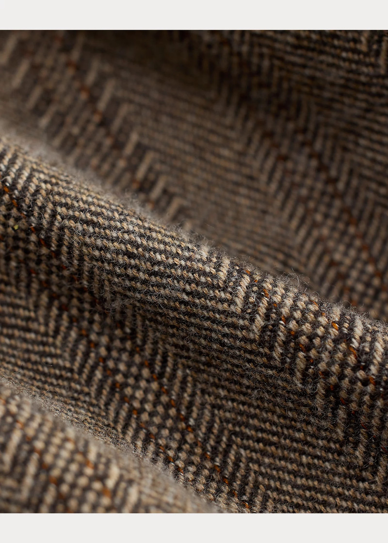 Wool-Cotton Herringbone Officer’s Pant 9