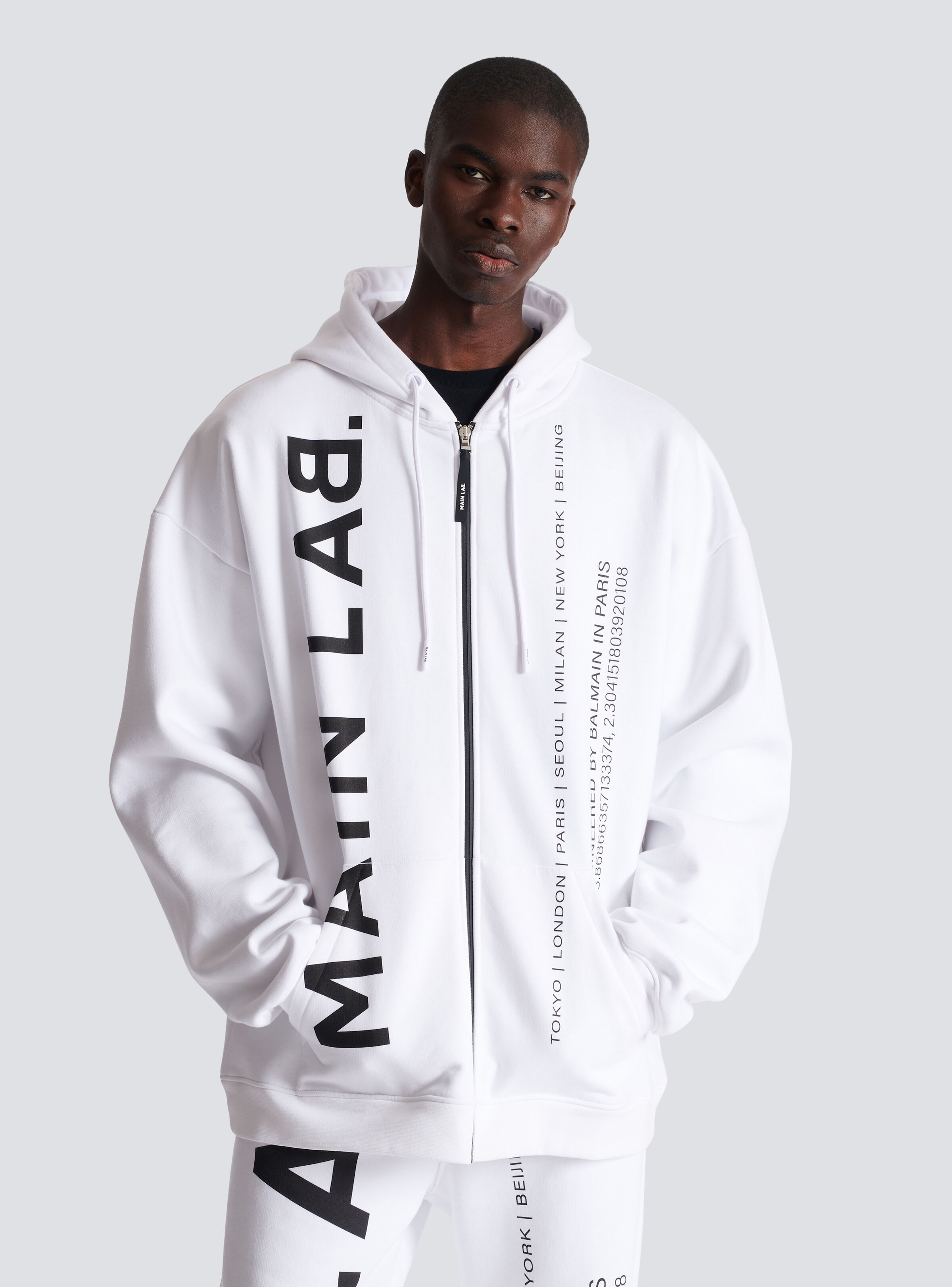 Main Lab zipped hoodie - 6