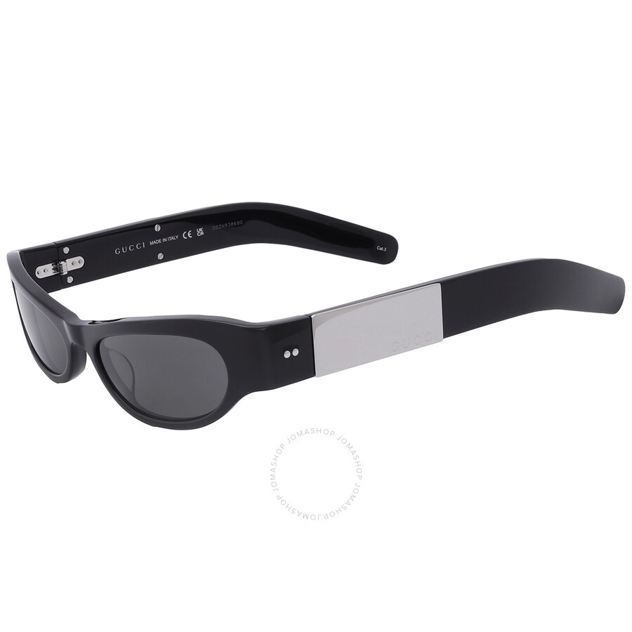 Gucci Dark Grey Rectangular Ladies Sunglasses GG1635S 003 53 - 3
