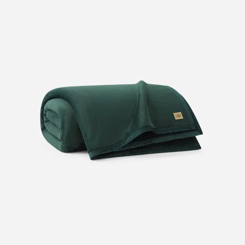 ® Coco XL Throw 90"x92" Blankets in Arugula - 1