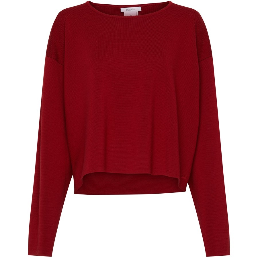 Angelo round neck wool sweater - 1