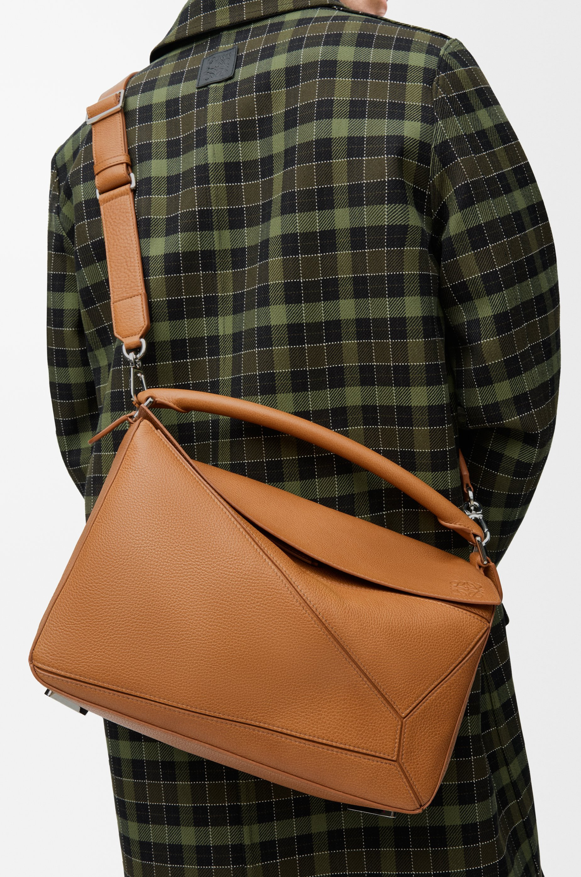 Large Puzzle bag in supple grained calfskin - 4
