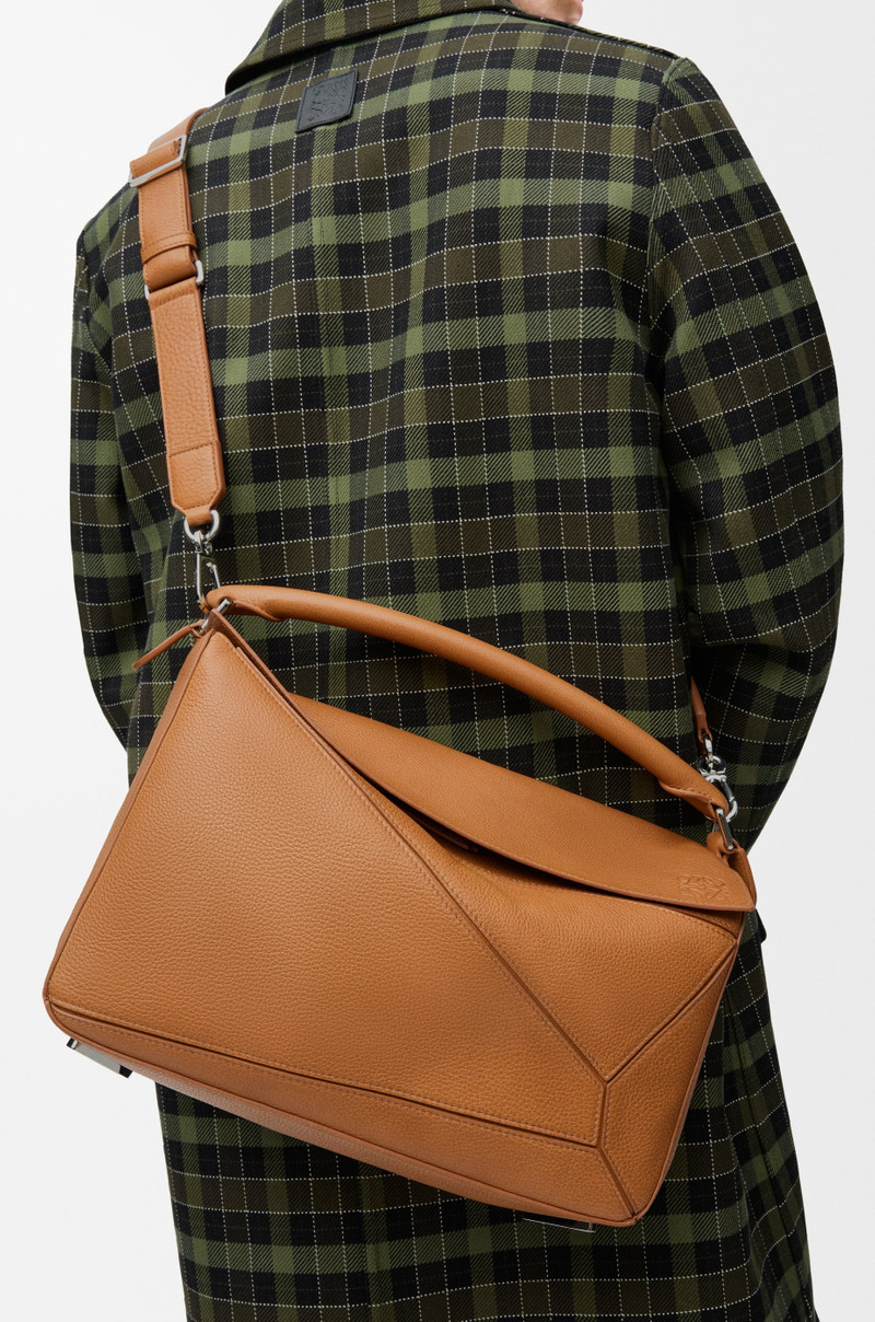 Large Puzzle bag in supple grained calfskin 4