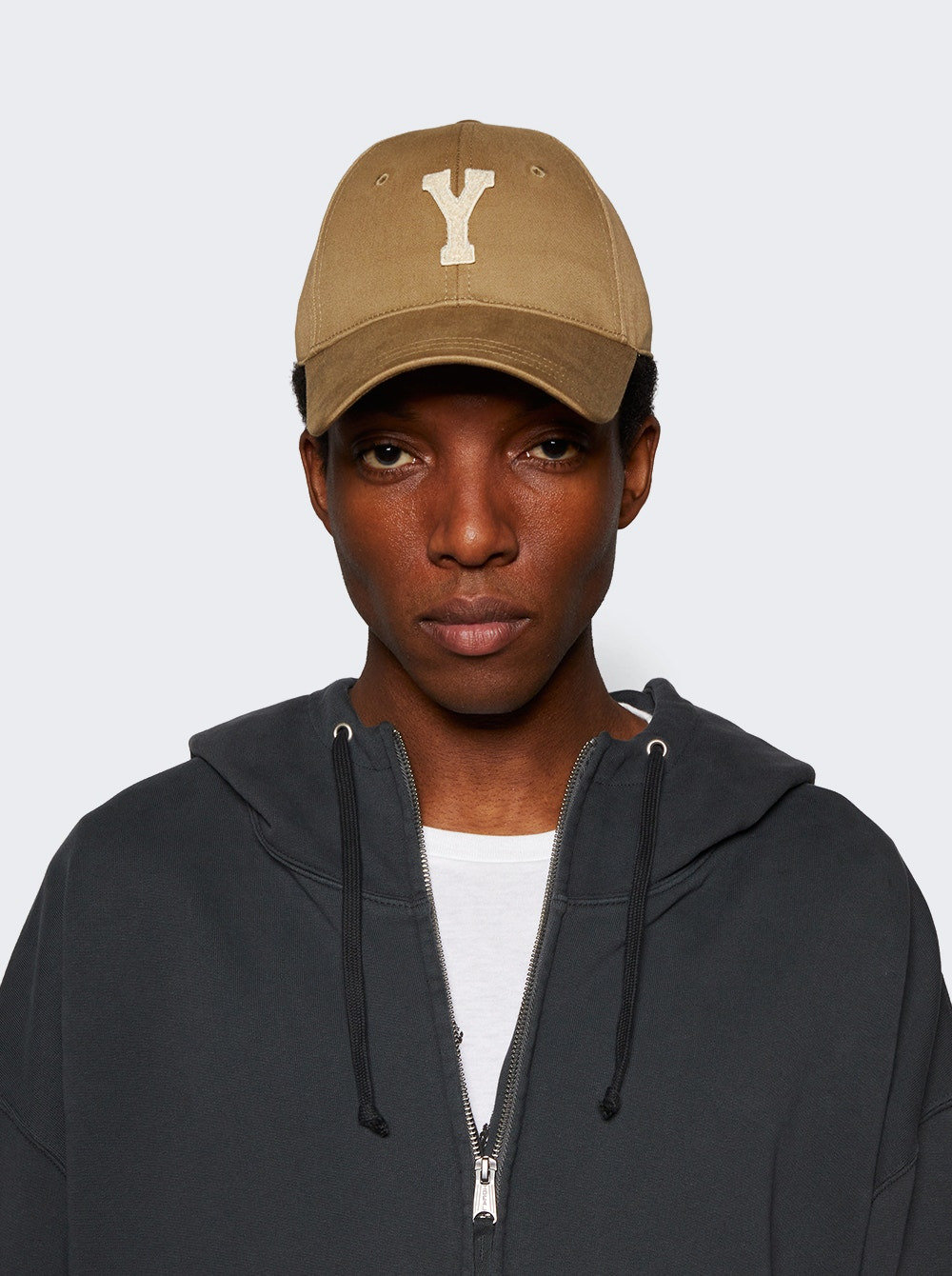 College Y Cap Khaki And Ivory - 2