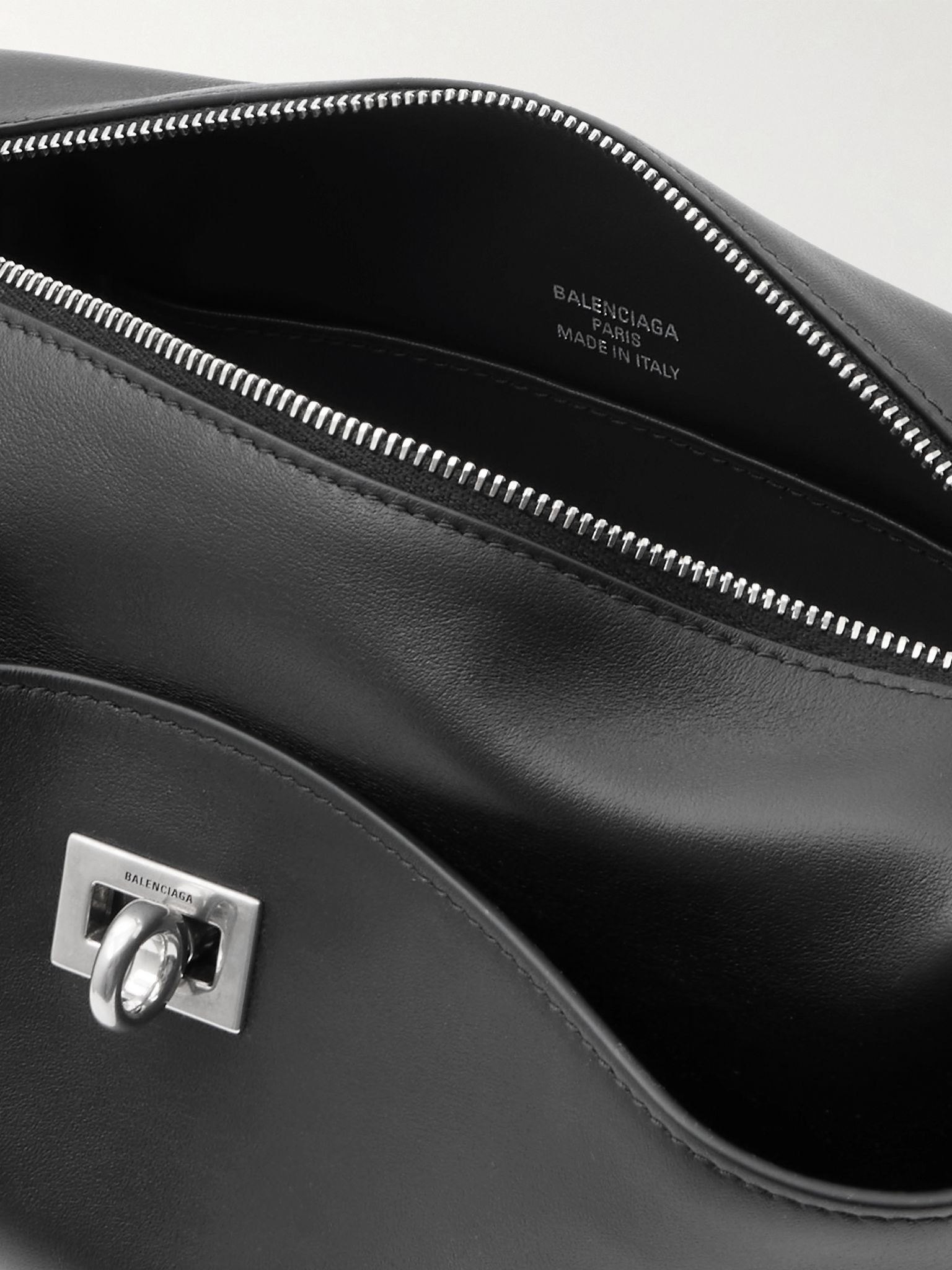 Rodeo Leather Camera Bag Black - 5