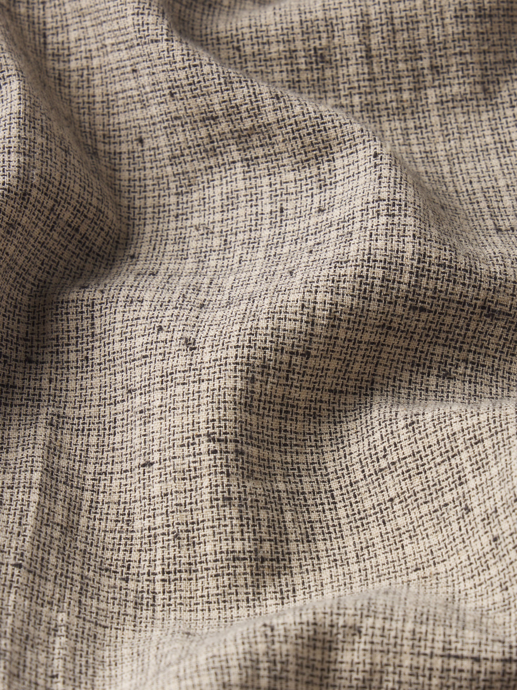 Textured Shirt in Beige Multi - 2