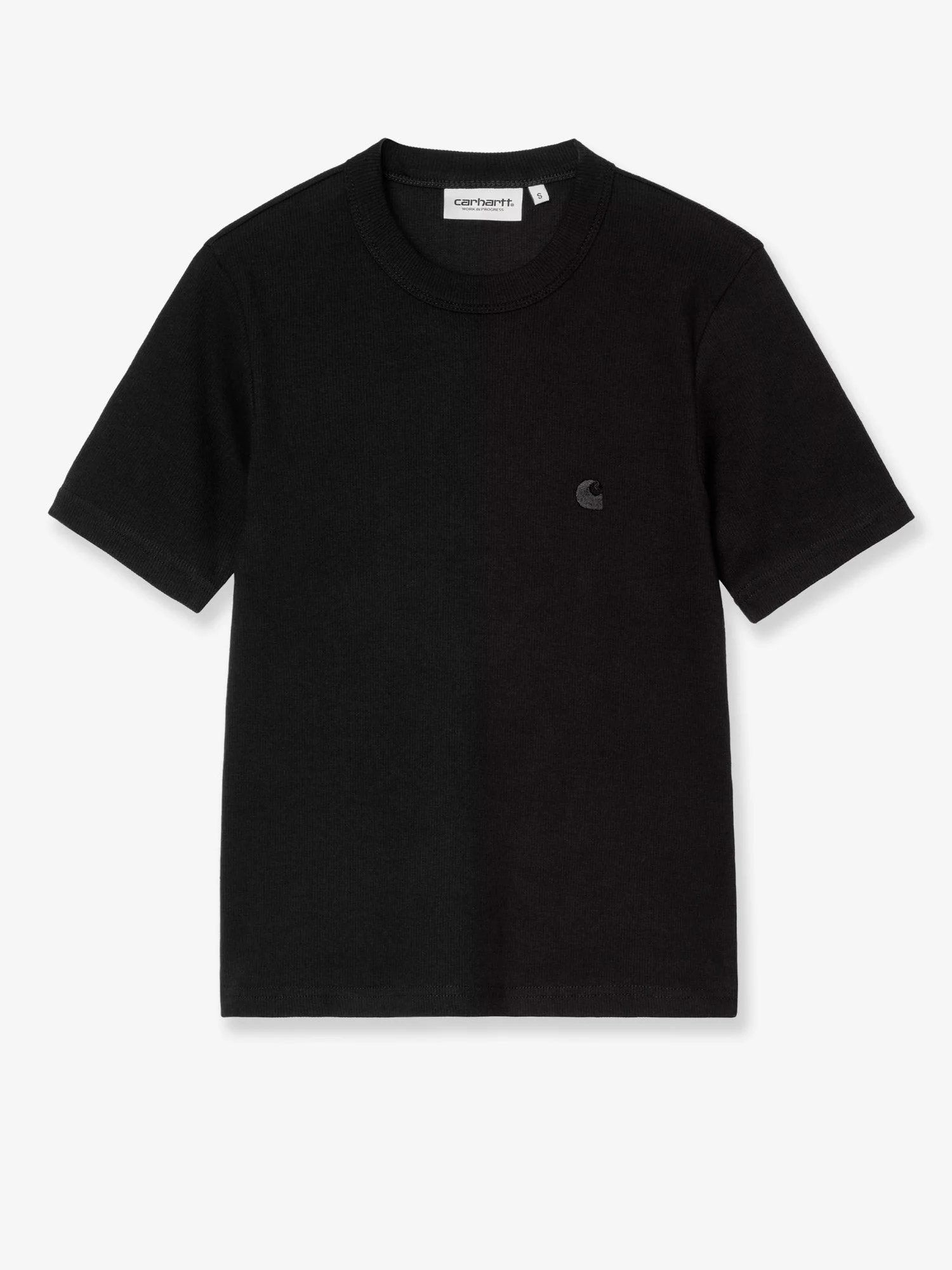 Carhartt WIP Philipa Cotton Blend T-Shirt Black - 1