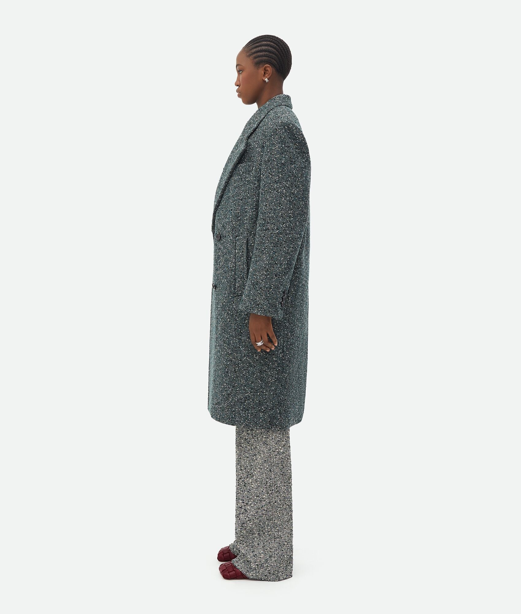 Textured Wool Coat - 2