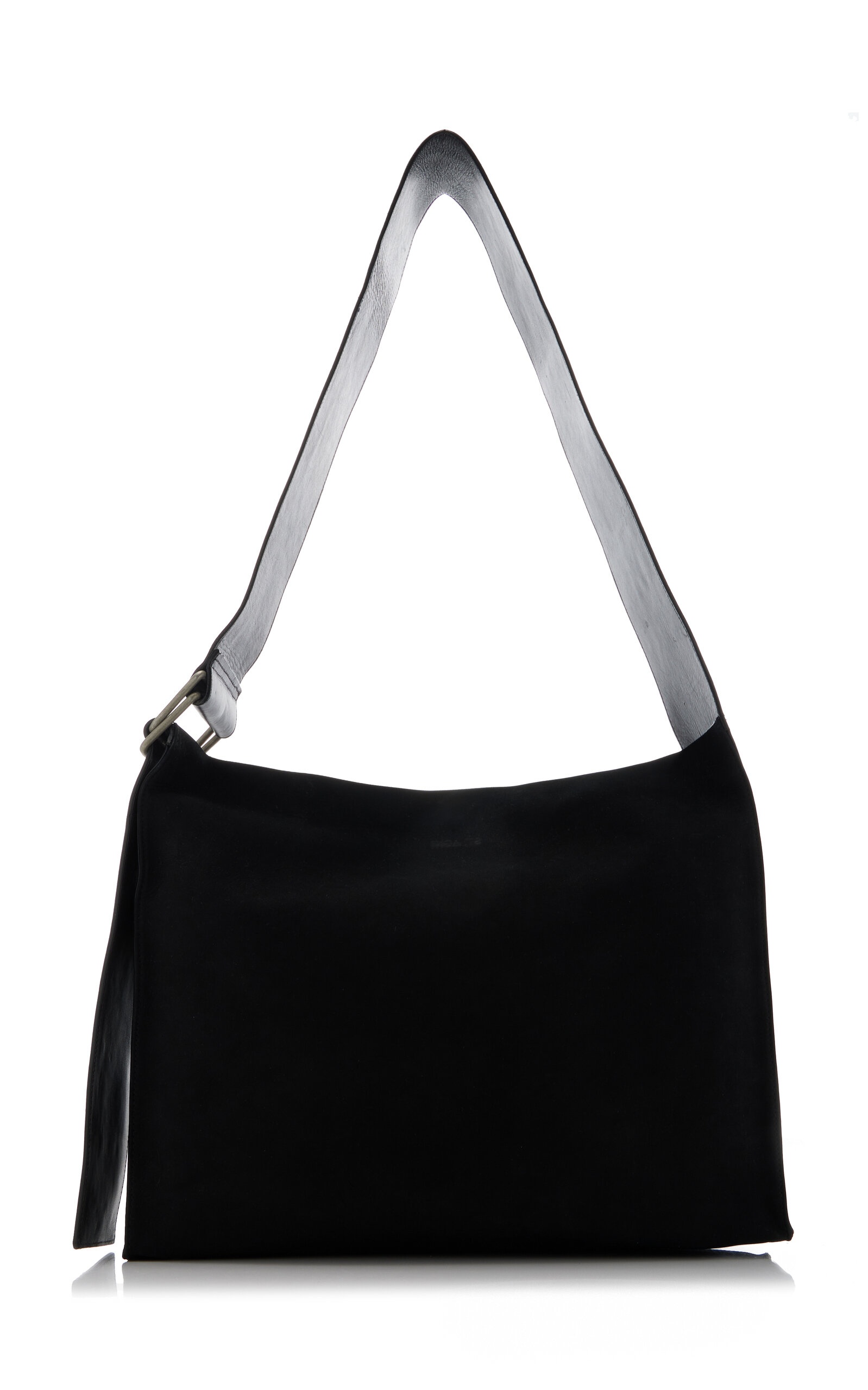 Ring-Detail Leather Bag black - 5