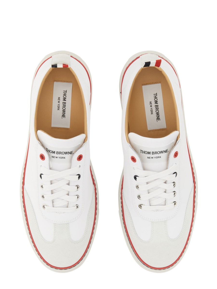 SNEAKER LOW-TOP IN PELLE DI VITELLO - 2