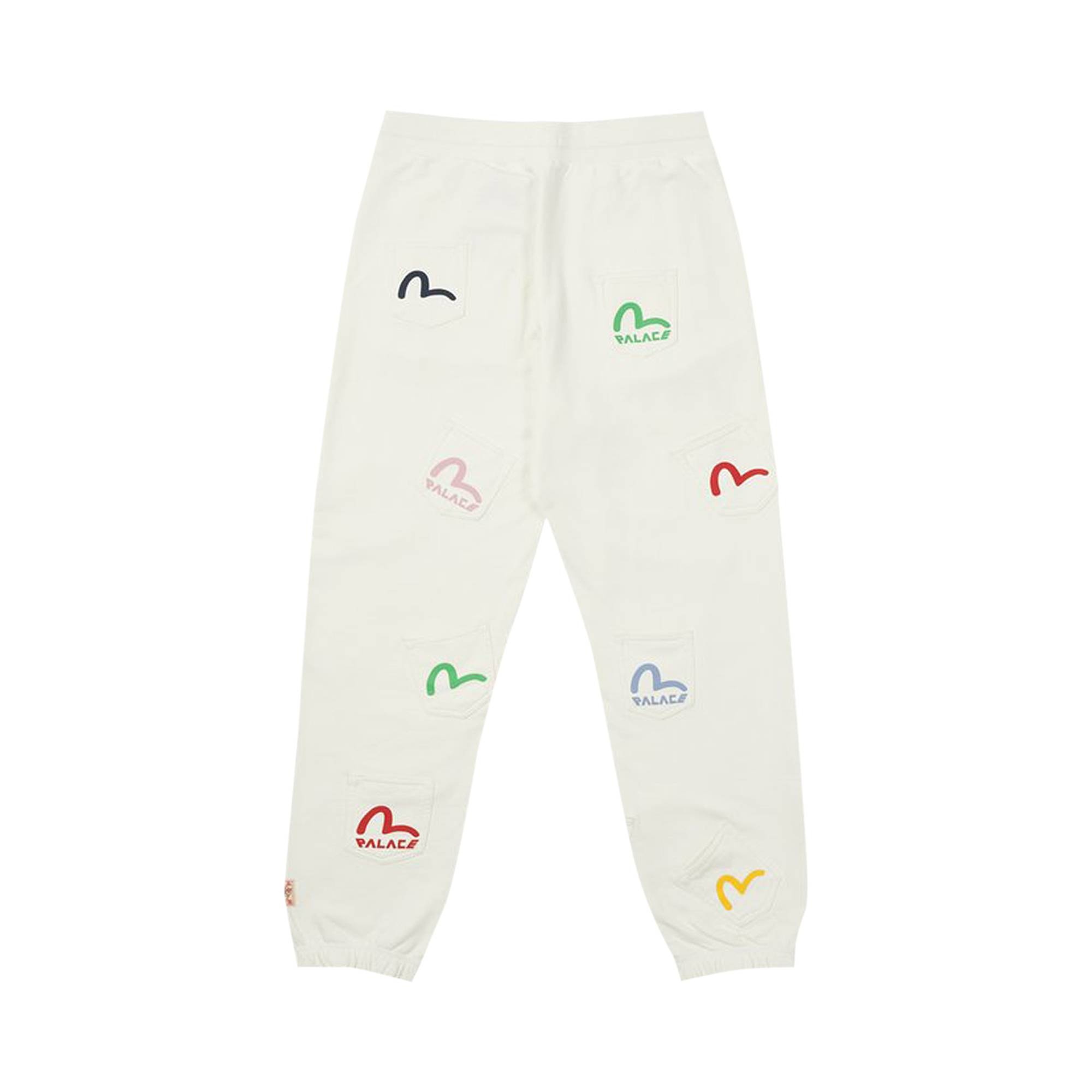 Palace x Evisu Multi Pocket Jogger 'Egret' - 2