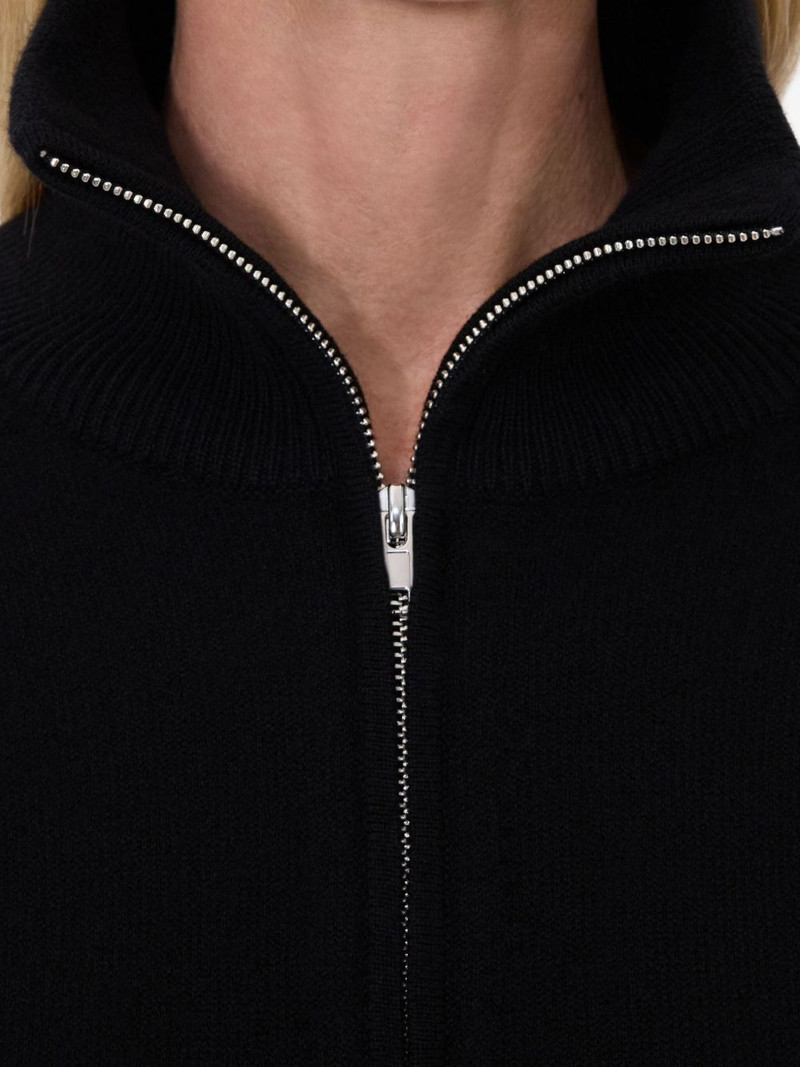 DRIES zip-front sweater 4