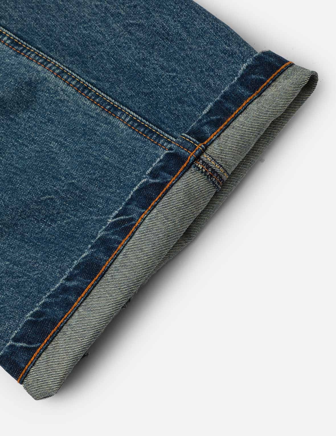 Kamon Jacquard Pockets 3D Fit Jeans - 9