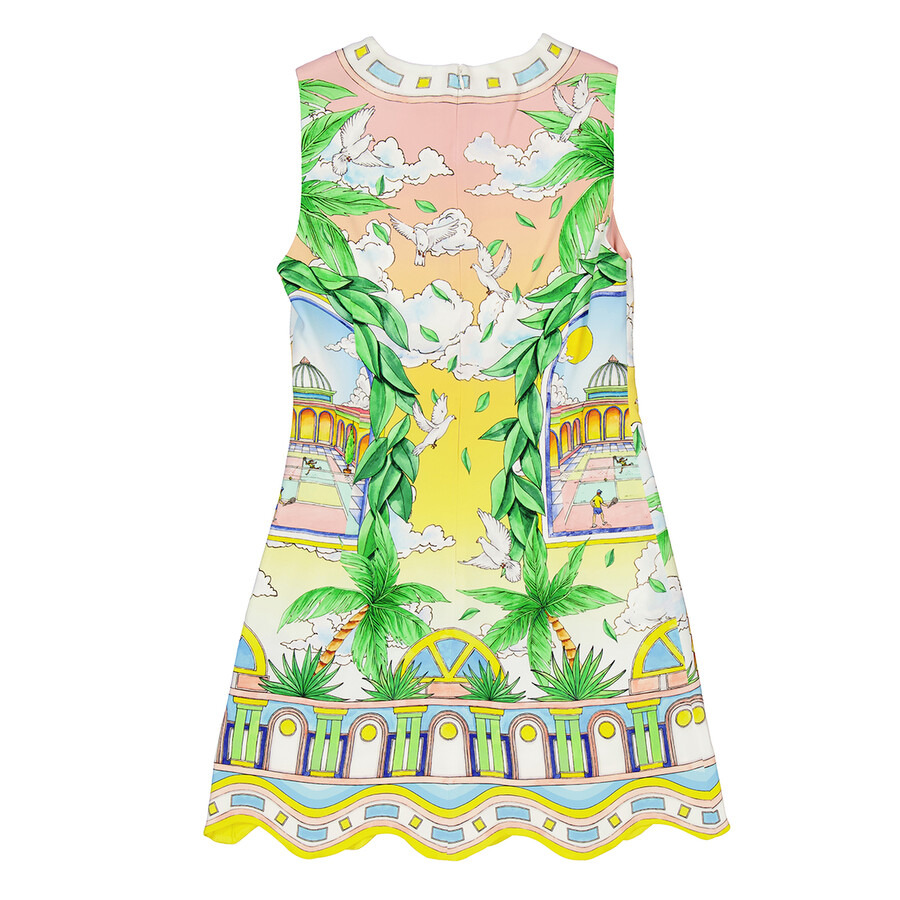 Casablanca Ladies Paysage Ideal Short Cocktail Dress - 6