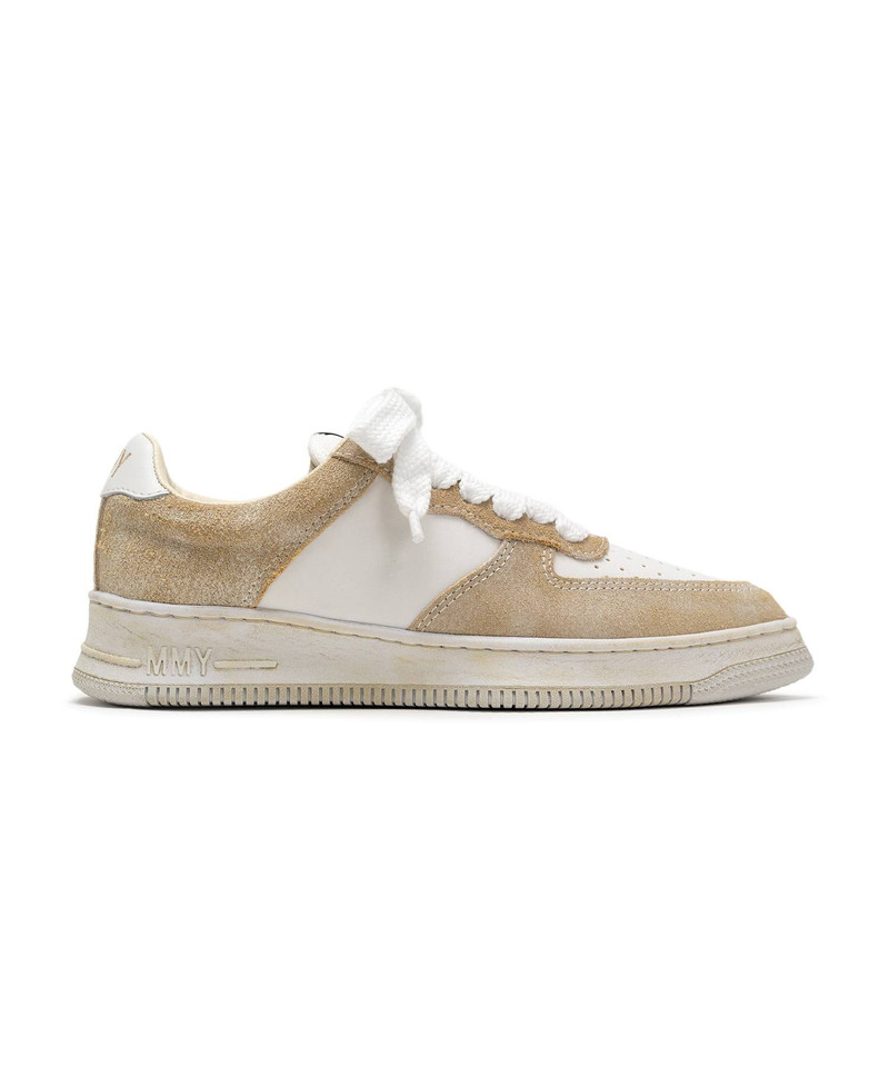 "ROSY" OG Sole Mix Material Low-top Sneaker 6