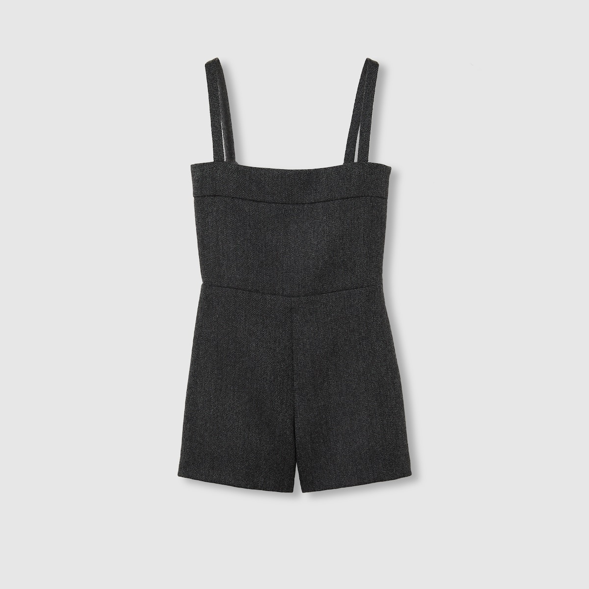 Shetland wool short jumpsuit - 1