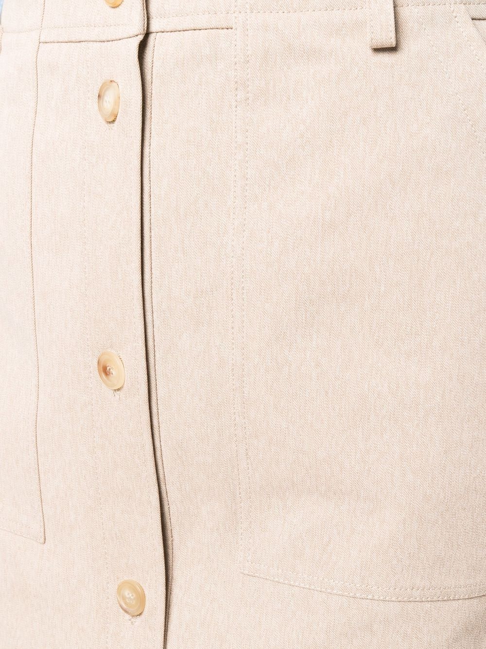 button-up midi skirt - 5