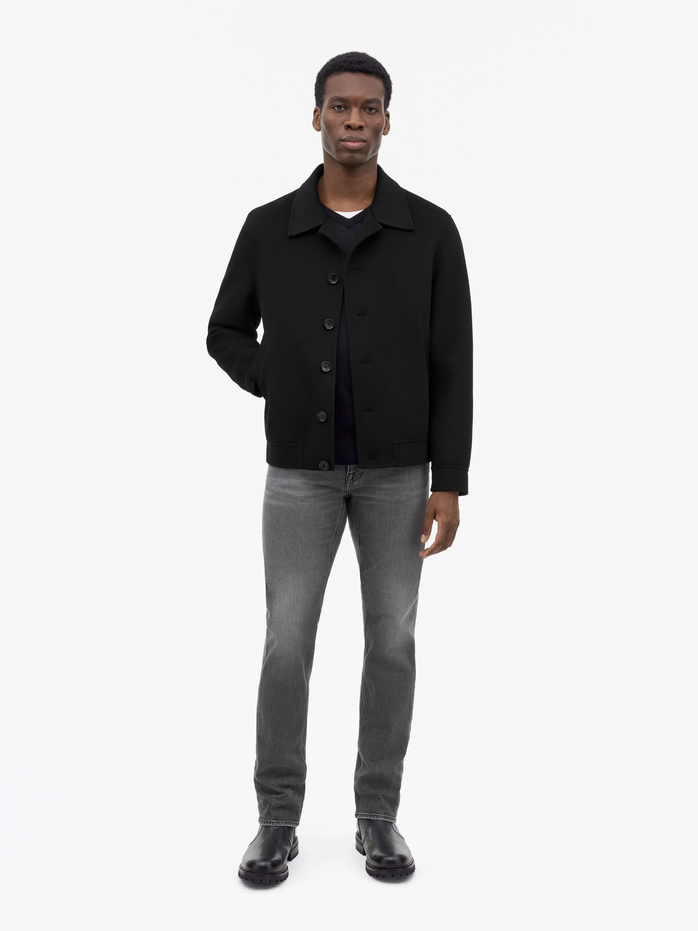 Des Runestone Slim-Straight Jeans - 1