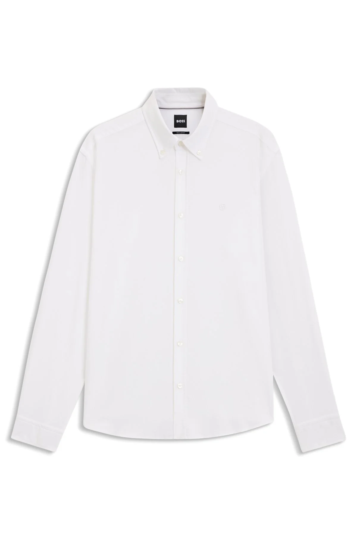 REGULAR-FIT SHIRT IN OXFORD COTTON - 1