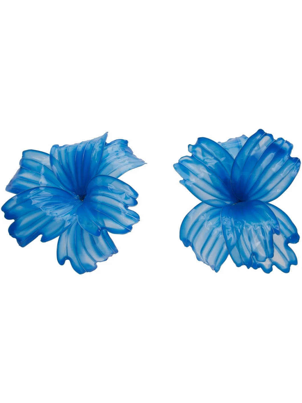 SSENSE Exclusive Runway Flower Earrings - 1
