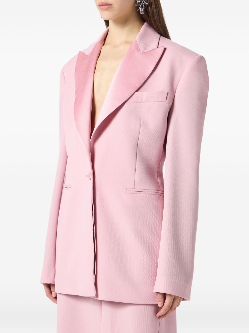 single-breasted blazer - 4
