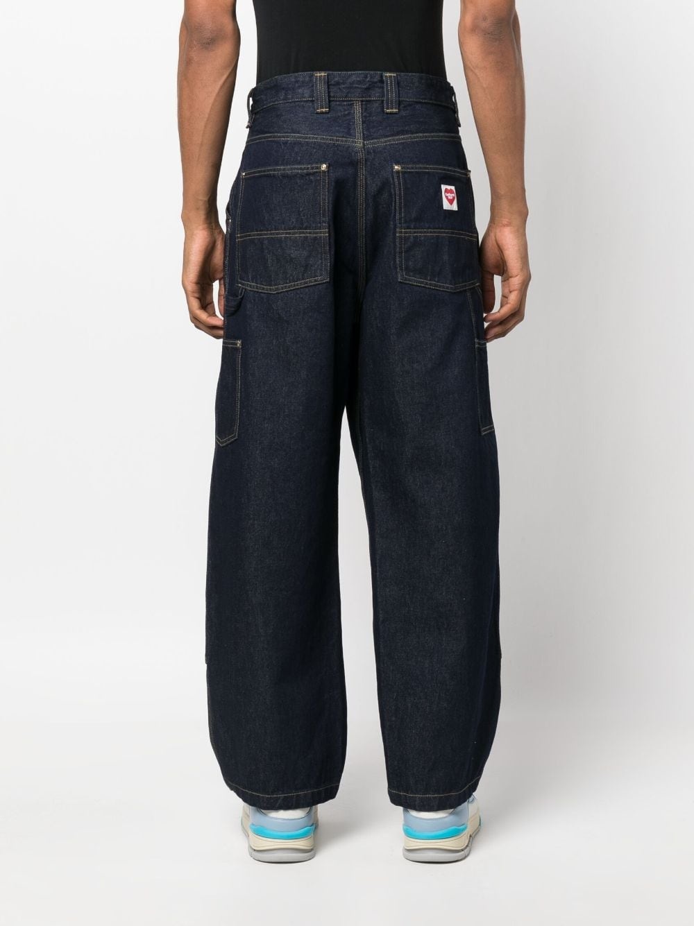 wide-leg jeans - 4