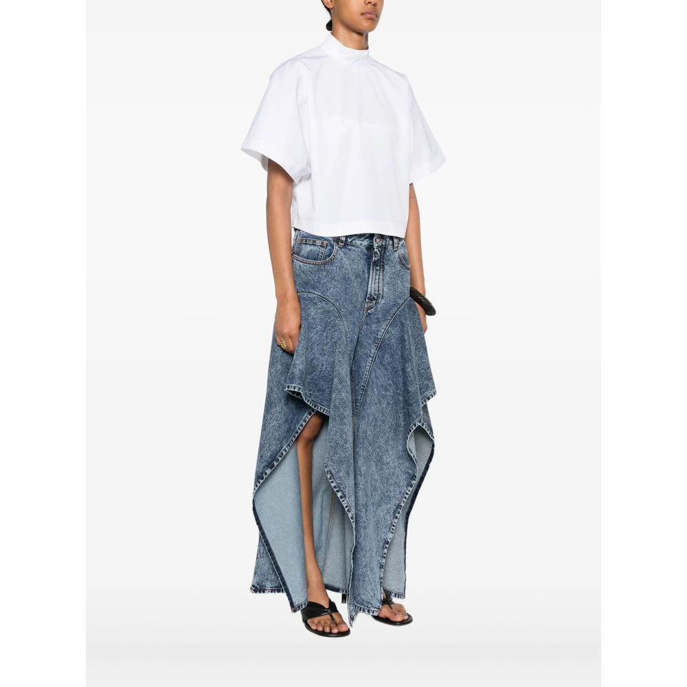 Alaïa White Tops - T-Shirts & Jerseys Women - 4