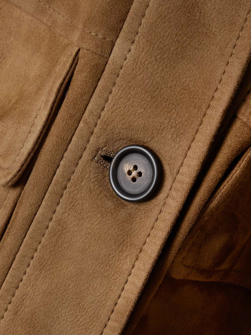 Suede jacket Brown 5