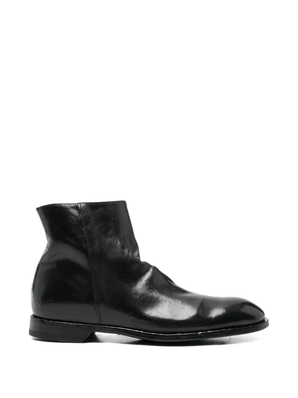 zip-up boots - 1