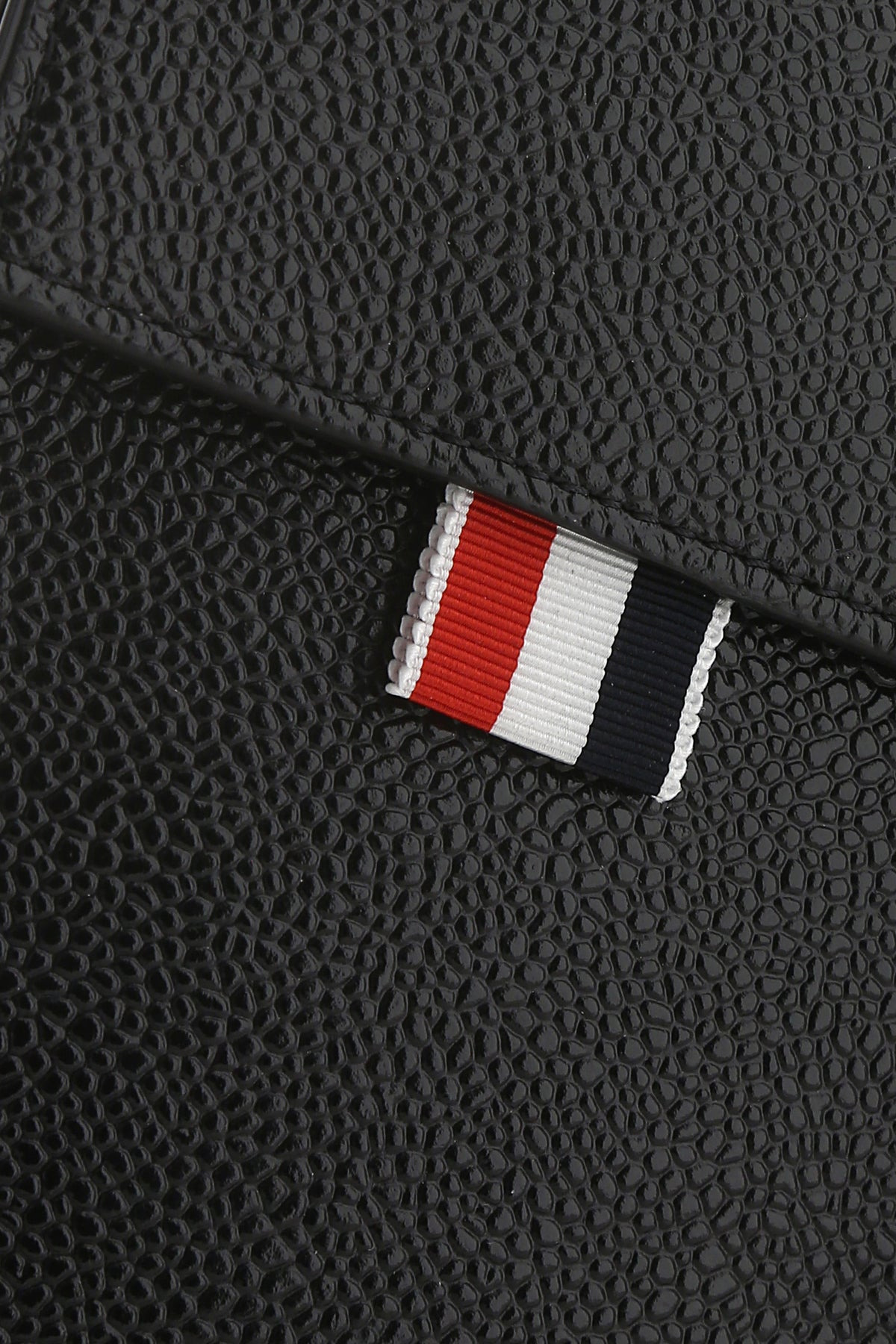 Black leather phone holder - 4