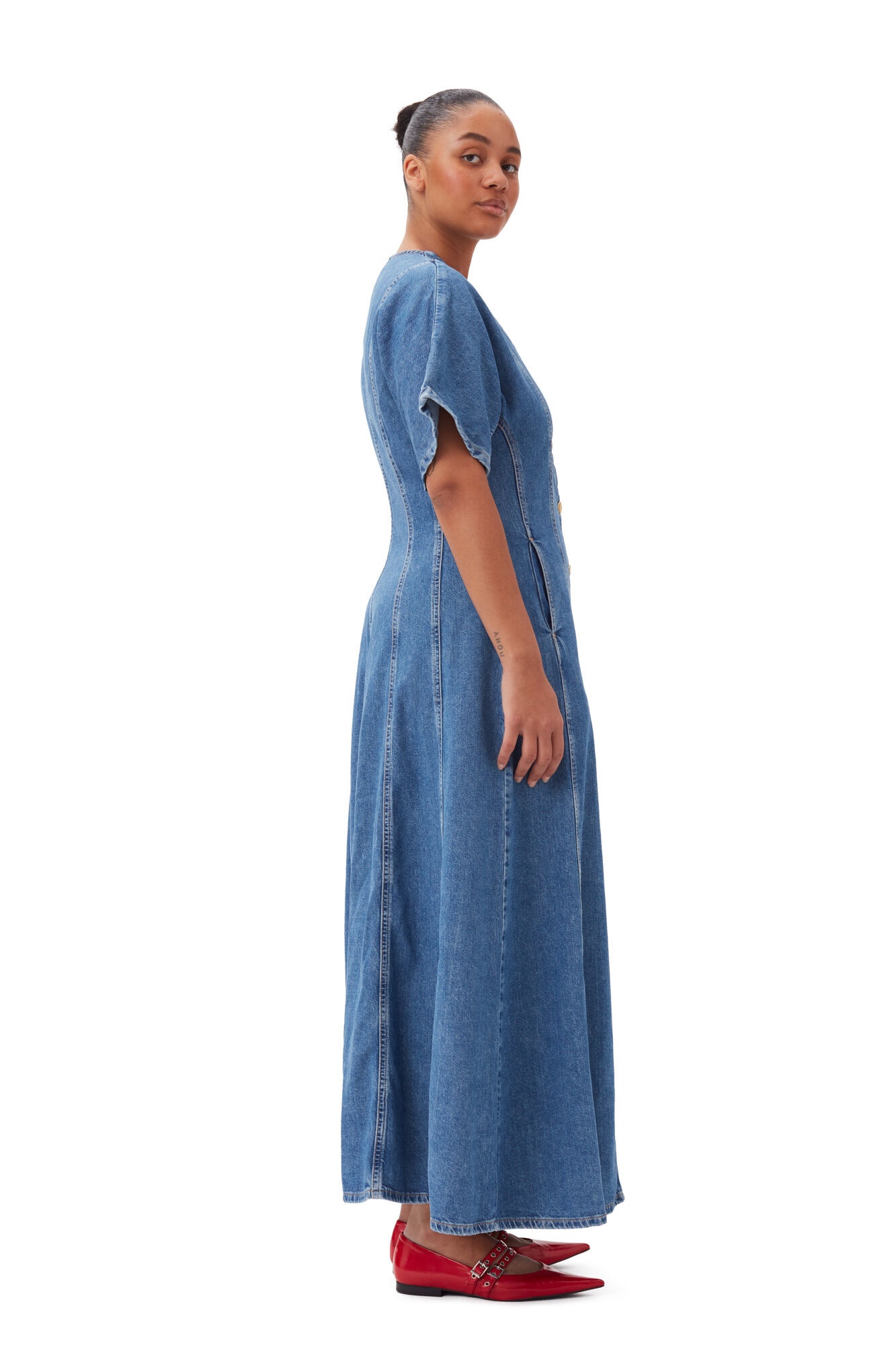 FUTURE DENIM MAXI DRESS - 10