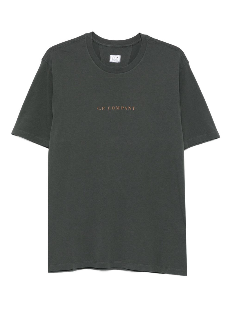 logo-print cotton T-shirt 1