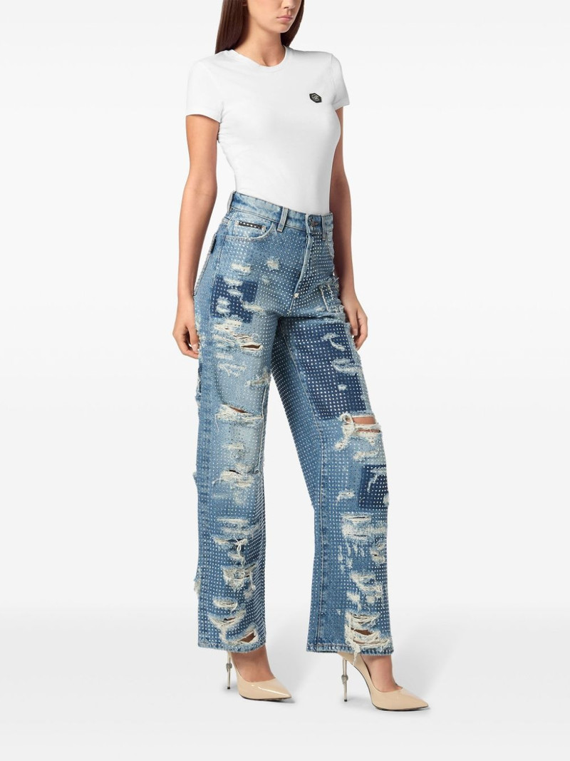 PHILIPP PLEIN Skater Row jeans outlook