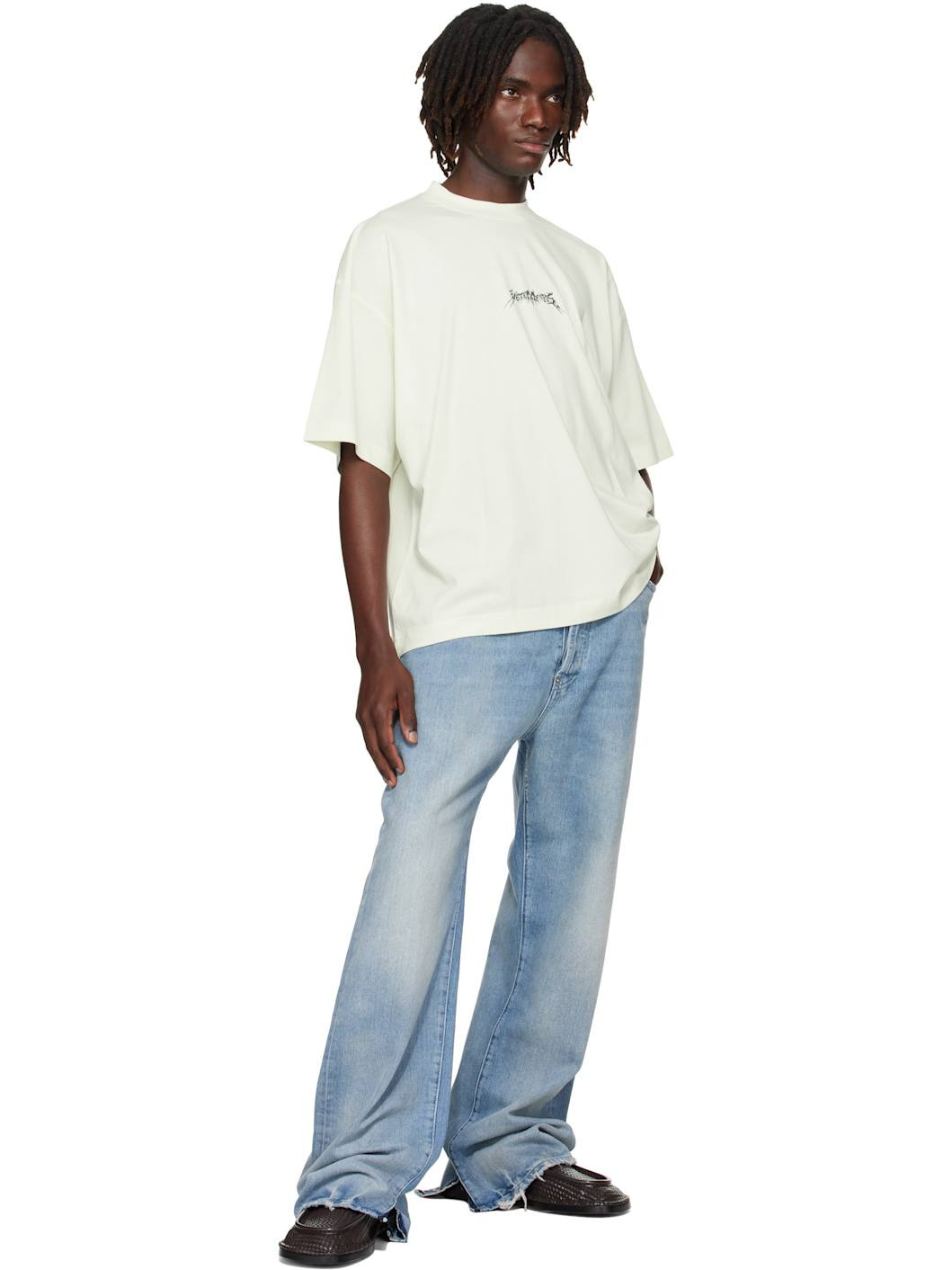 Off-White Metal Logo Regular T-shirt - 4