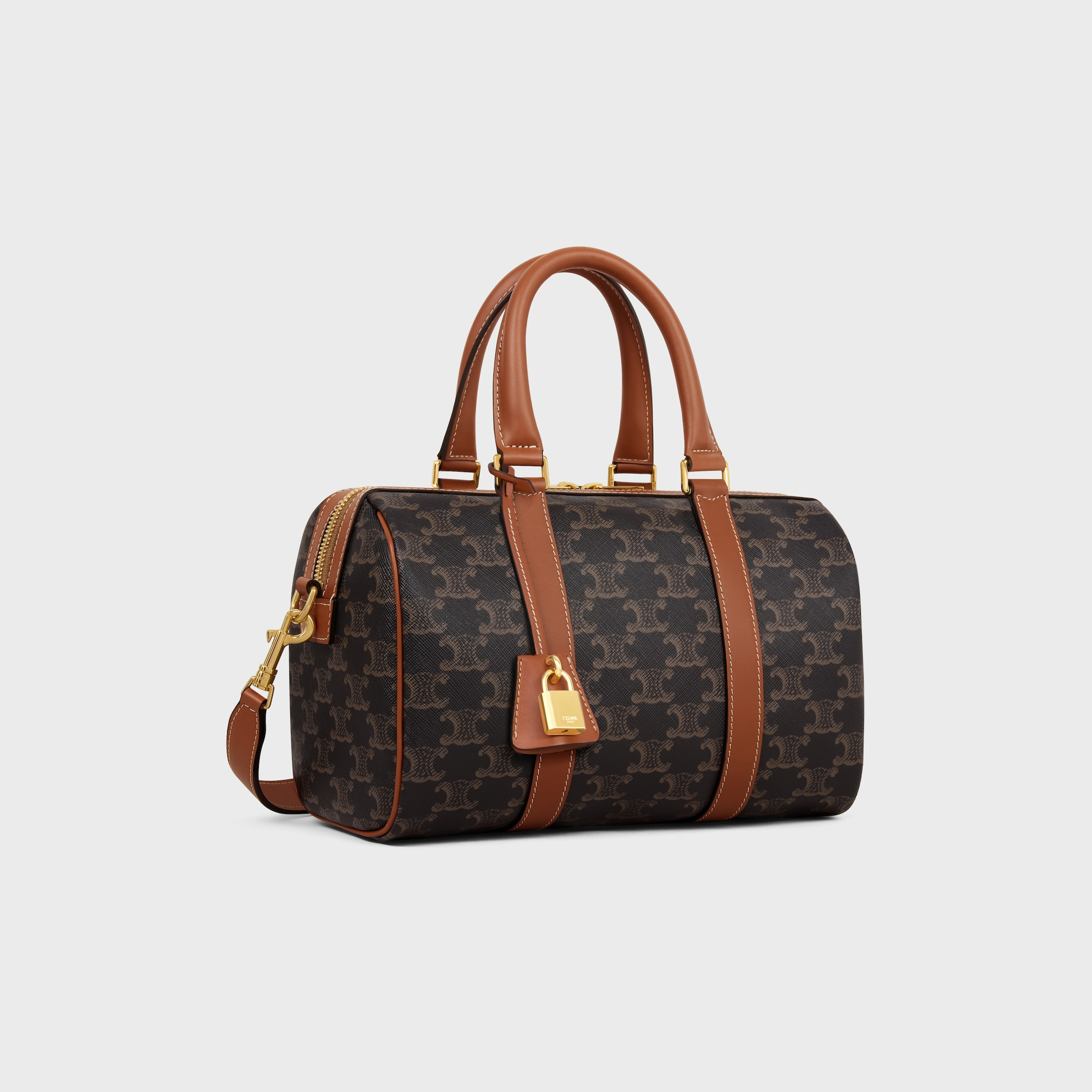 MEDIUM BOSTON IN Triomphe Canvas and calfskin - 2