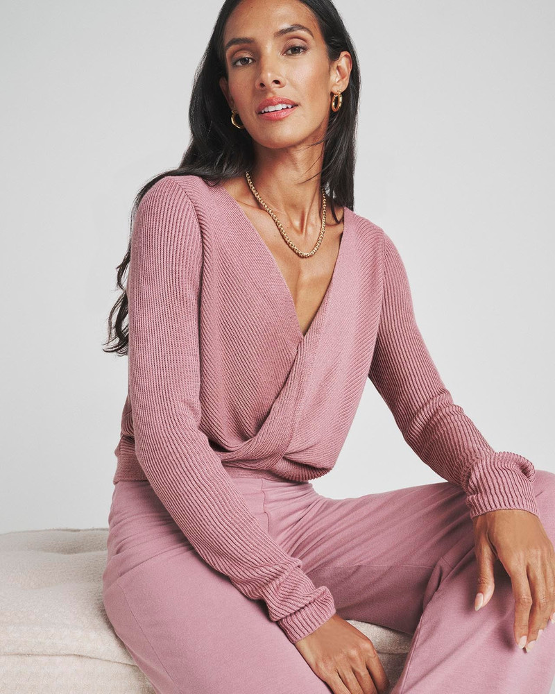 Loopknit LYR Surplice Sweater 1