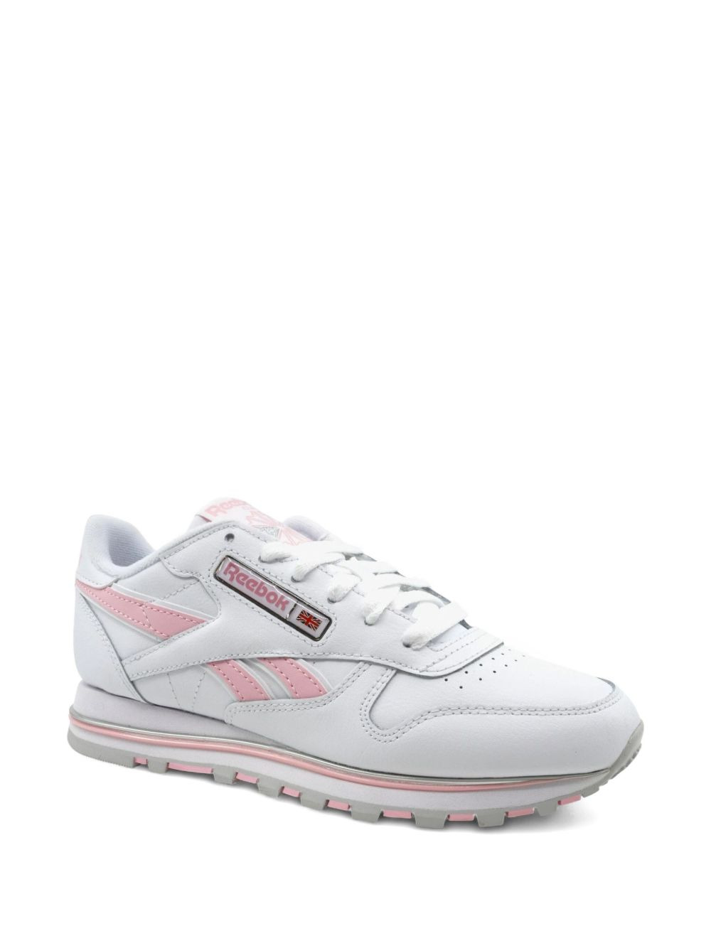 Classic "White/Pink Glow" sneakers - 2
