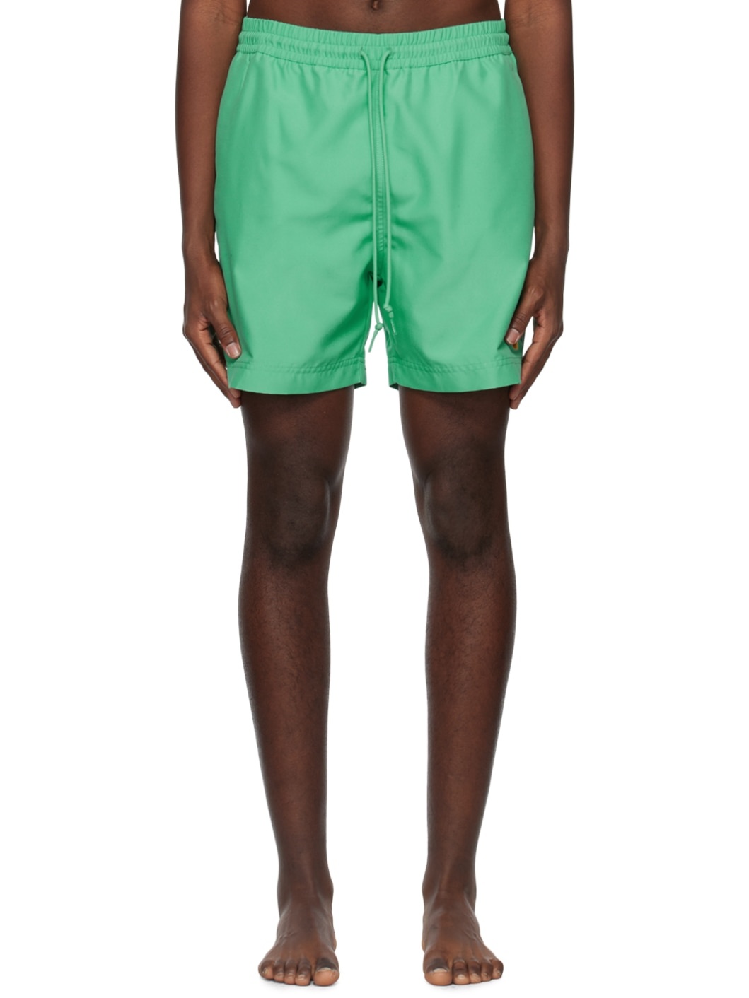 Green Chase Swim Shorts - 1