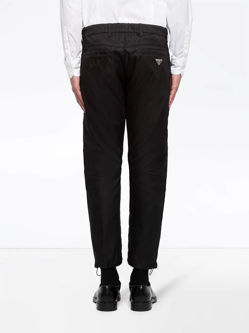 cropped baggy trousers - 4