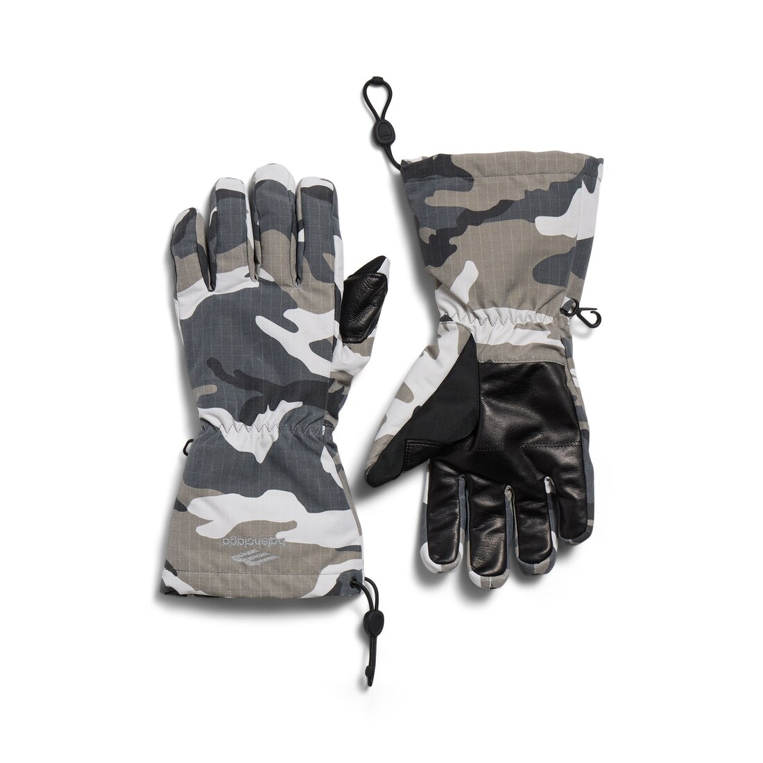 Men's 3b Sports Icon Ski Gloves in Grey/white - 2