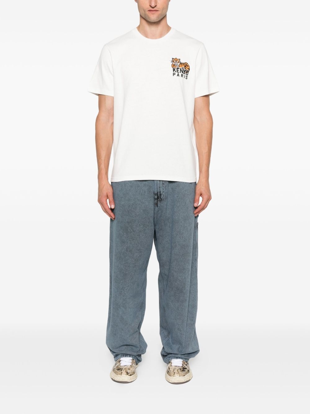 Happy Tiger cotton T-shirt - 2